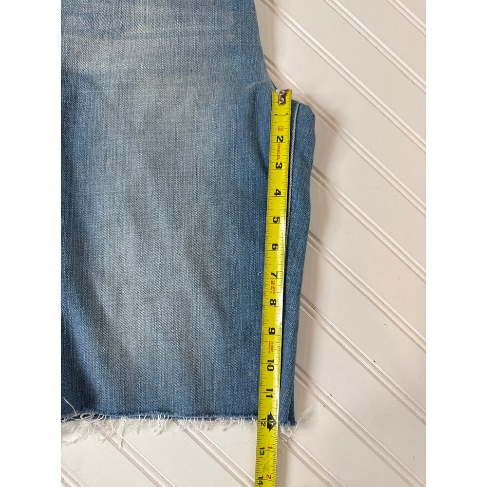 NWOT L’AGENCE Bermuda Shorts Tan & Blue Denim Casual Womens Bundle Sz 25 - Picture 6 of 9